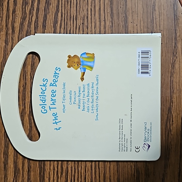 TREASURED TALES CD Book, "Goldilocks & the Three Bears"|NEW - Picture 2 of 5